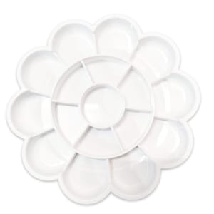 Colour Mixing Plate / Palette - Flower Big