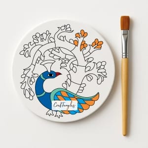 CCPC-05 Paintable Canvas 05 Peacocks1