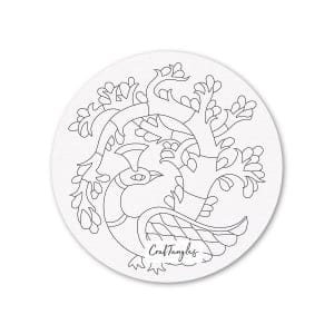 CCPC-05 Paintable Canvas 05 Peacocks1