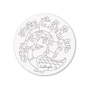 CCPC-05 Paintable Canvas 05 Peacocks1