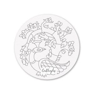 CCPC-05 Paintable Canvas 05 Peacocks1