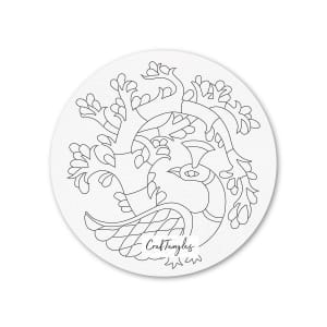 CCPC-06 Paintable Canvas 06 Peacocks2