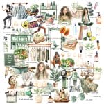 CrafTangles Precut Journal Stickers - Self Love 1(Pack of 75 stickers)