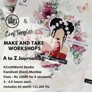 CrafTangles Journal A to Z Course in Kandivali East Mumbai