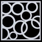6 by 6 inches Stencil - Pattern 2