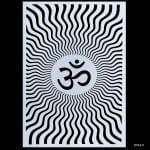A4 Stencil - Om