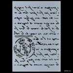 A5 Stencil - Script (JSPA5-16)