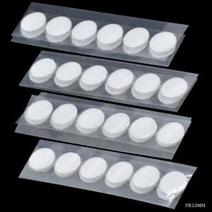 Adhesive Velcro Dots (24 pcs) - 13 MM