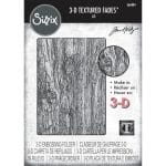 Sizzix 3D A5 Texture Fades Embossing Folder By Tim Holtz - Lumber
