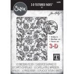 Sizzix 3D A5 Texture Fades Embossing Folder By Tim Holtz - Botanical