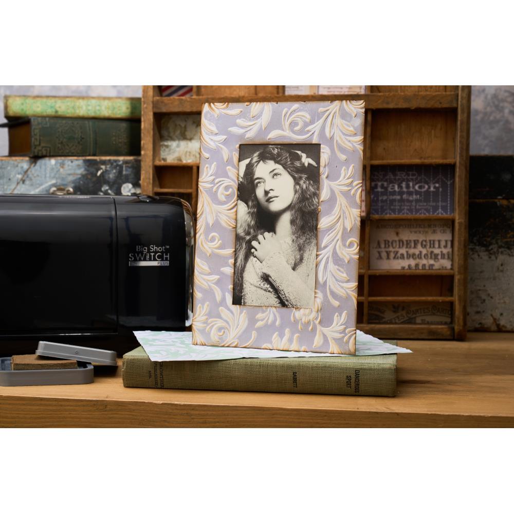 Tim Holtz Sizzix 3D Large A5 Embossing Folder Botanical