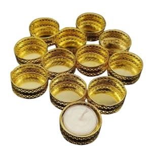 Designer Vati for Resin Pooja Thali (HD118) - 12 pieces