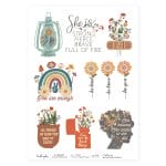 CrafTangles Decoupage Napkin / Tissue / Collage Paper - Motivational Quotes 1