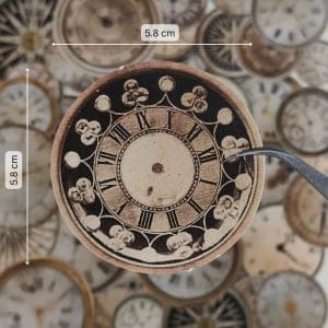 CrafTangles DieCuts Ephemera Pack Compass and Clocks 1