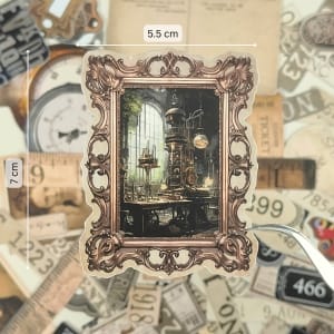 CrafTangles Ephemeras Die cuts Vintage elements 1