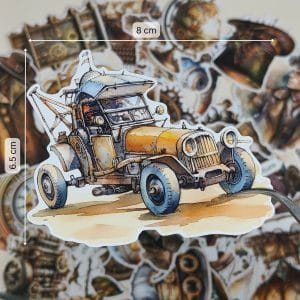 CrafTangles DieCuts Ephemera Pack - Steampunk Men