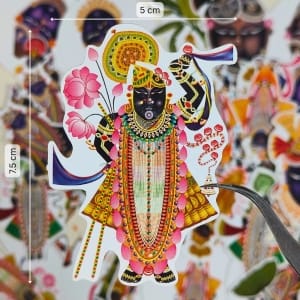 CrafTangles Ephemera Shreenath Ji DieCuts