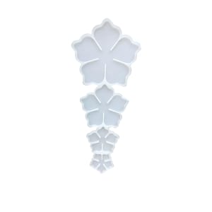 SRN261 4in1 flower silicone mould
