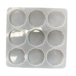 2 inch agate Resin Silicone Mould (9 cavity)