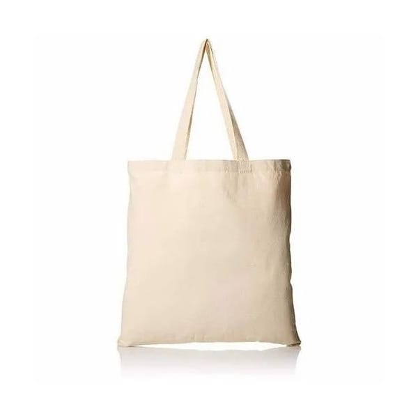 CrafTangles Canvas Tote Bag for Decoupage or Painting (14by16 inches)