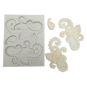 Silicone Mould - Paisley Patterns