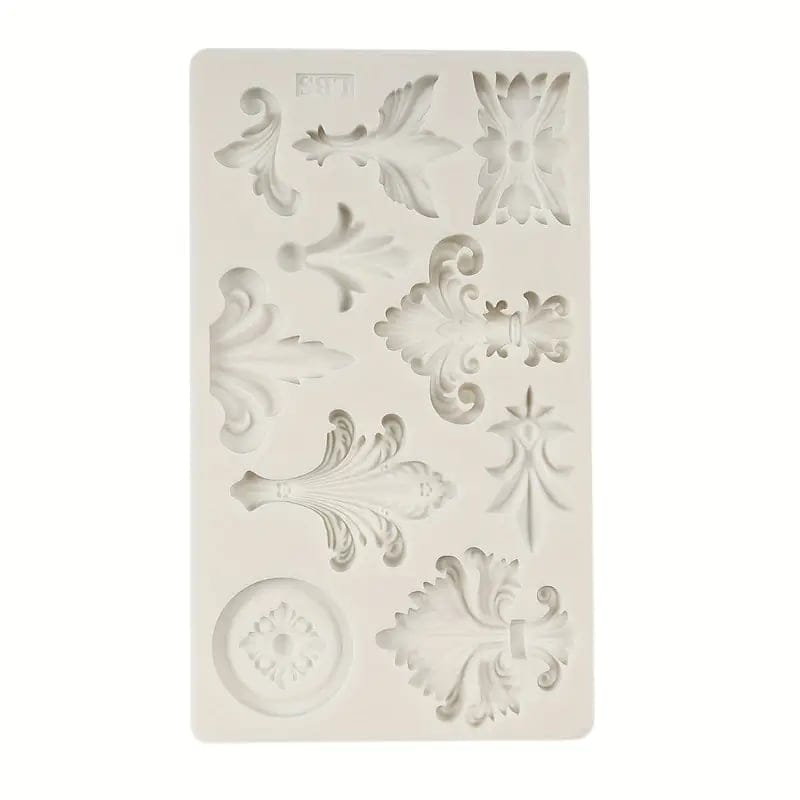 Silicone Mould - Vintage Elements 4 44 1 silicone mould Silicone Mould - Vintage Elements 4