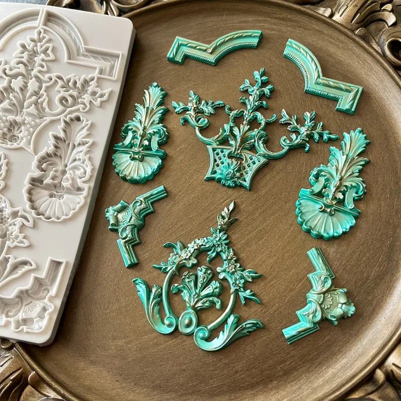 Silicone Mould - Vintage Elements 5 51 silicone mould Silicone Mould - Vintage Elements 5 - Image 2