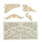Silicone Mould - Multiple Flourishes