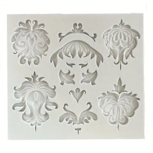 Silicone Mould - Vintage Damask