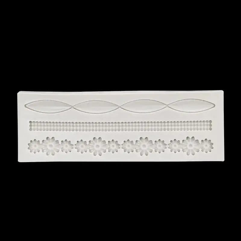 Silicone Mould - Simple Borders 1 ES 5128 silicone mould Silicone Mould - Simple Borders 1