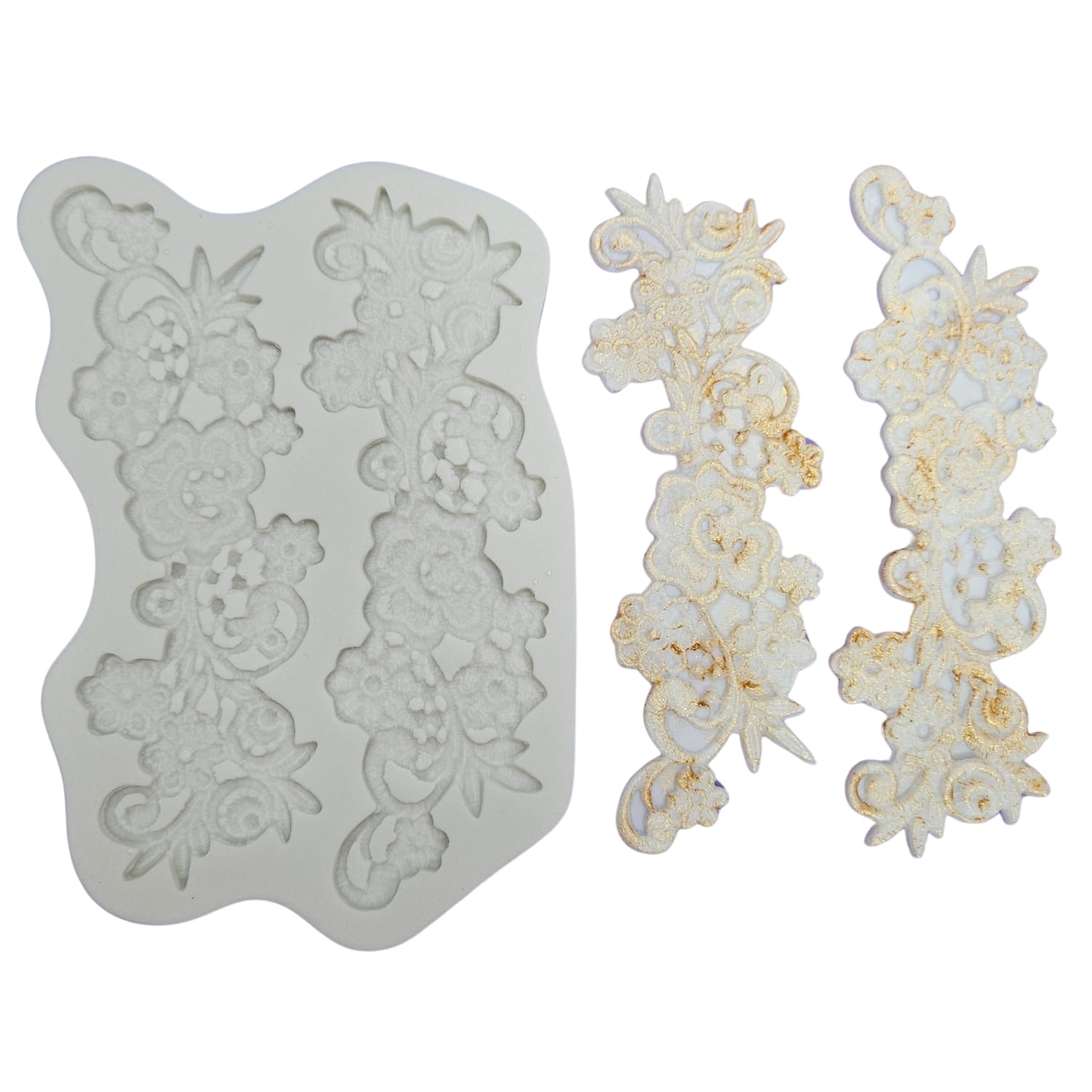 Silicone Mould - Lace Design 1 ES 5223 silicone mould1 Silicone Mould - Lace Design 1