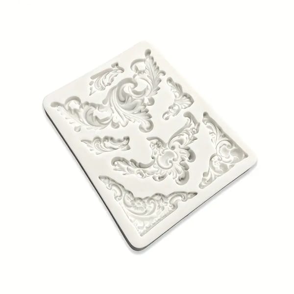 Silicone Mould - Vintage Flourishes 3 - Image 2