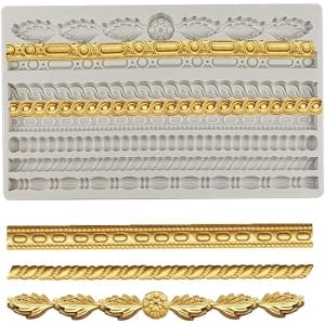Silicone Mould - Fancy Borders 1