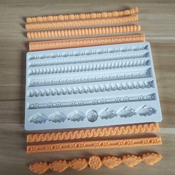 Silicone Mould - Fancy Borders 1 - Image 2
