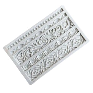 Silicone Mould - Vintage Borders 1