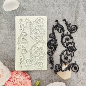 Silicone Mould - Vintage Flourishes