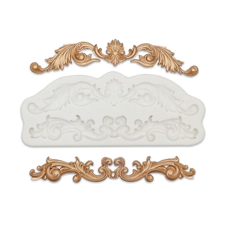 Silicone Mould - Fancy Flourishes fancy flourishes silicone mould NSB 0013 Silicone Mould - Fancy Flourishes
