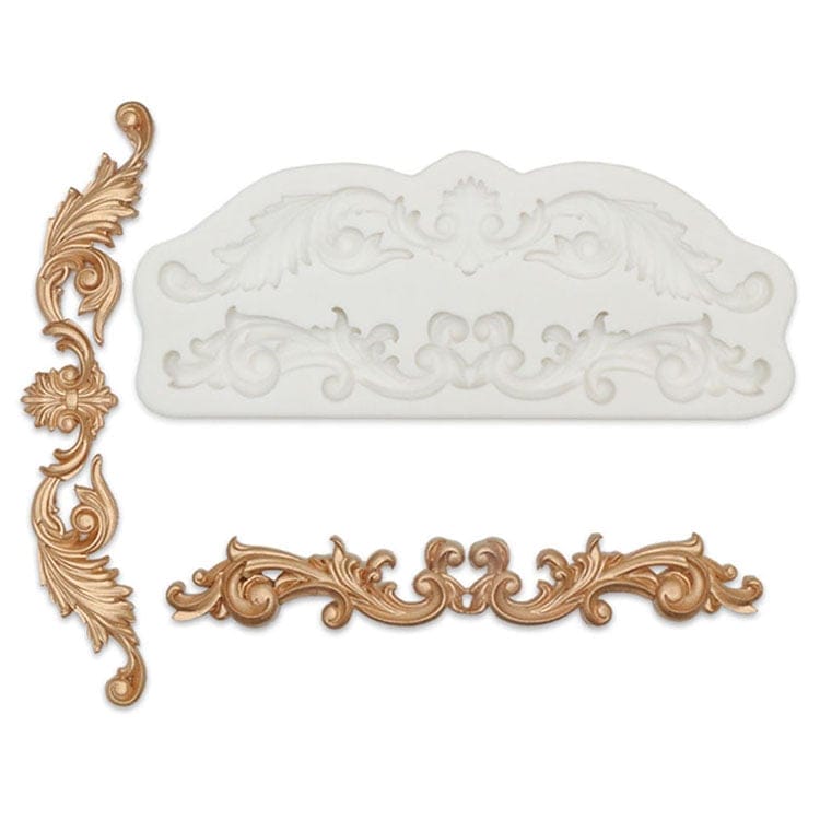 Silicone Mould - Fancy Flourishes fancy flourishes silicone mould NSB 0013 1 Silicone Mould - Fancy Flourishes - Image 2
