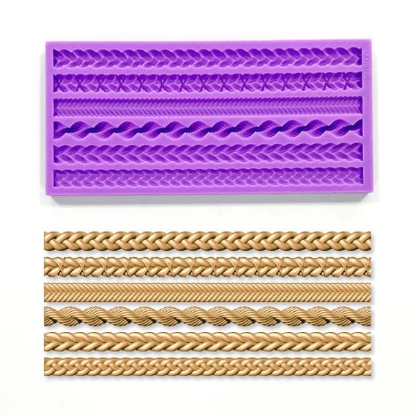 Silicone Mould - Fancy Borders 2