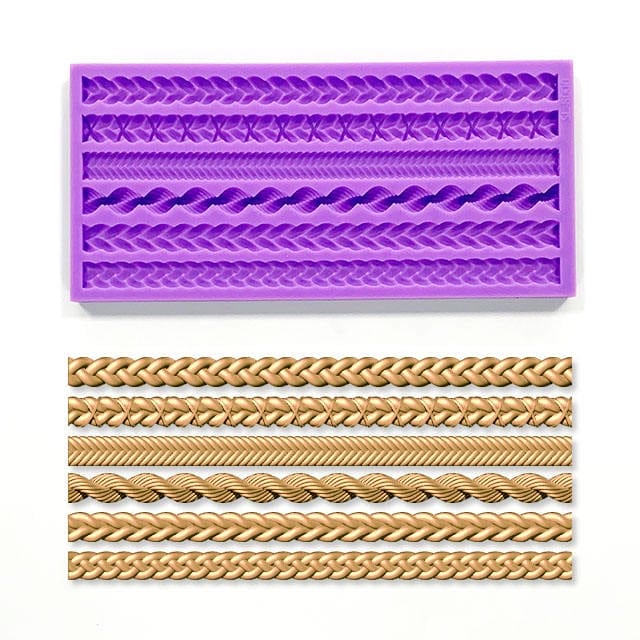 Silicone Mould - Fancy Borders 2 fancy vintage borders silicone mould 48 Silicone Mould - Fancy Borders 2