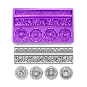 Silicone Mould - Vintage Elements 2