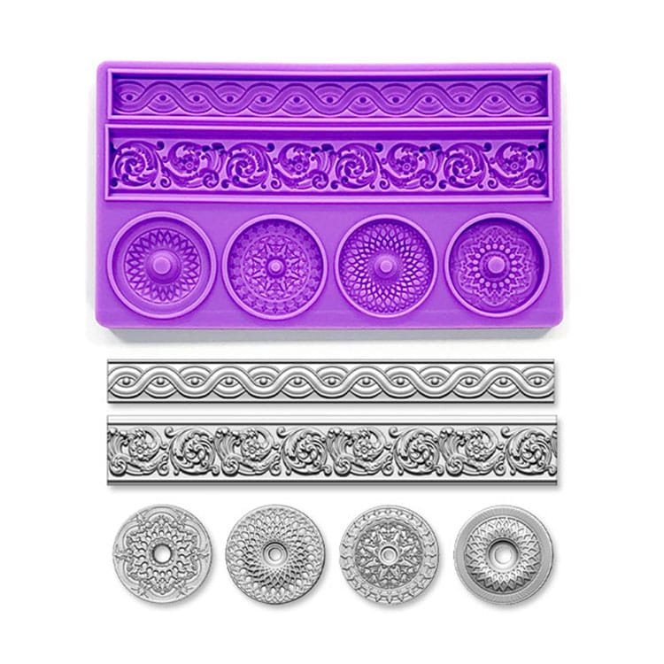 Silicone Mould - Vintage Elements 2 fancy vintage elements silicone mould 47 1 Silicone Mould - Vintage Elements 2