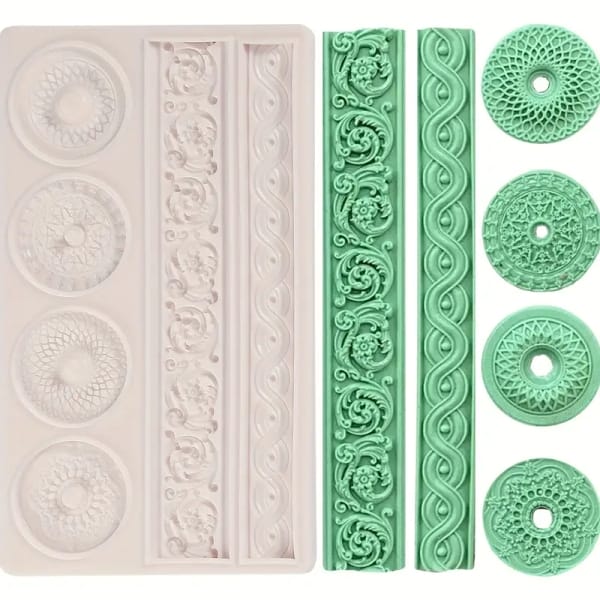 Silicone Mould - Vintage Elements 2 - Image 4
