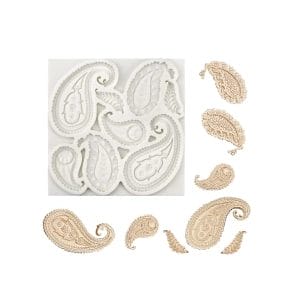 Silicone Mould - Paisleys