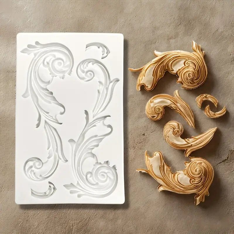 Silicone Mould - Filigree Borders 2 silicone mould NSB 0035 2 Silicone Mould - Filigree Borders 2 - Image 2