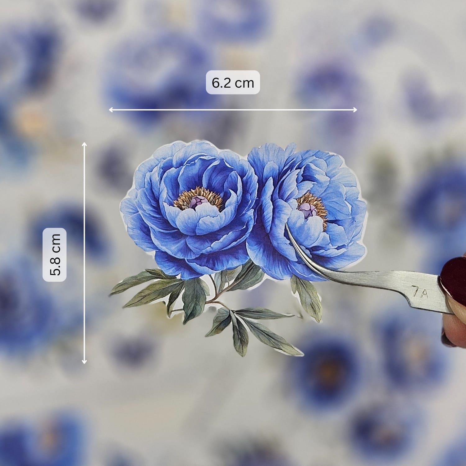 CrafTangles Precut Journal Stickers - Spring Flowers 10 (Pack of 56 stickers) CTPCS 44 Spring flowers 10 CrafTangles Precut Journal Stickers 3 CrafTangles Precut Journal Stickers - Spring Flowers 10 (Pack of 56 stickers) - Image 2