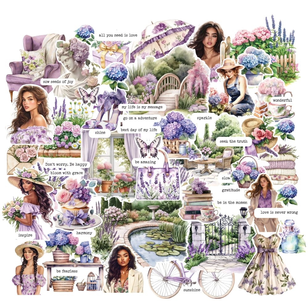 CrafTangles DieCuts / Ephemera Pack - Summer Girls 1 (62 pcs) CrafTangles Die cuts ephemera Summer Girls 1 CTDCP 16 CrafTangles DieCuts / Ephemera Pack - Summer Girls 1 (62 pcs)