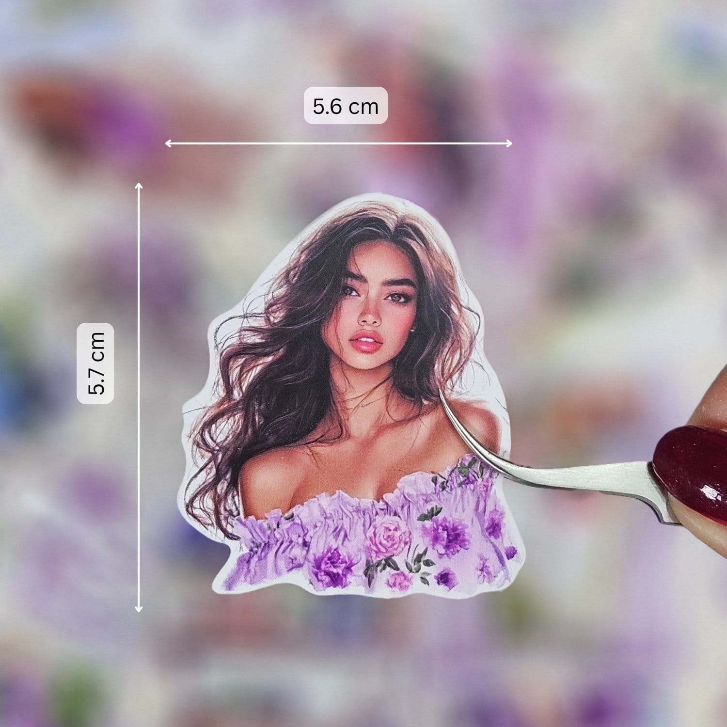 CrafTangles DieCuts / Ephemera Pack - Summer Girls 1 (62 pcs) - Image 2