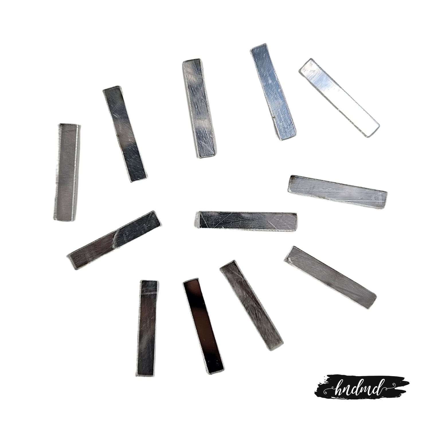 Acrylic Sticks / Marks For Clock - Silver (12 pcs) - 1 inch CraftAdda acrylic silver marks 1inch CTAC 19 Acrylic Sticks / Marks For Clock - Silver (12 pcs) - 1 inch