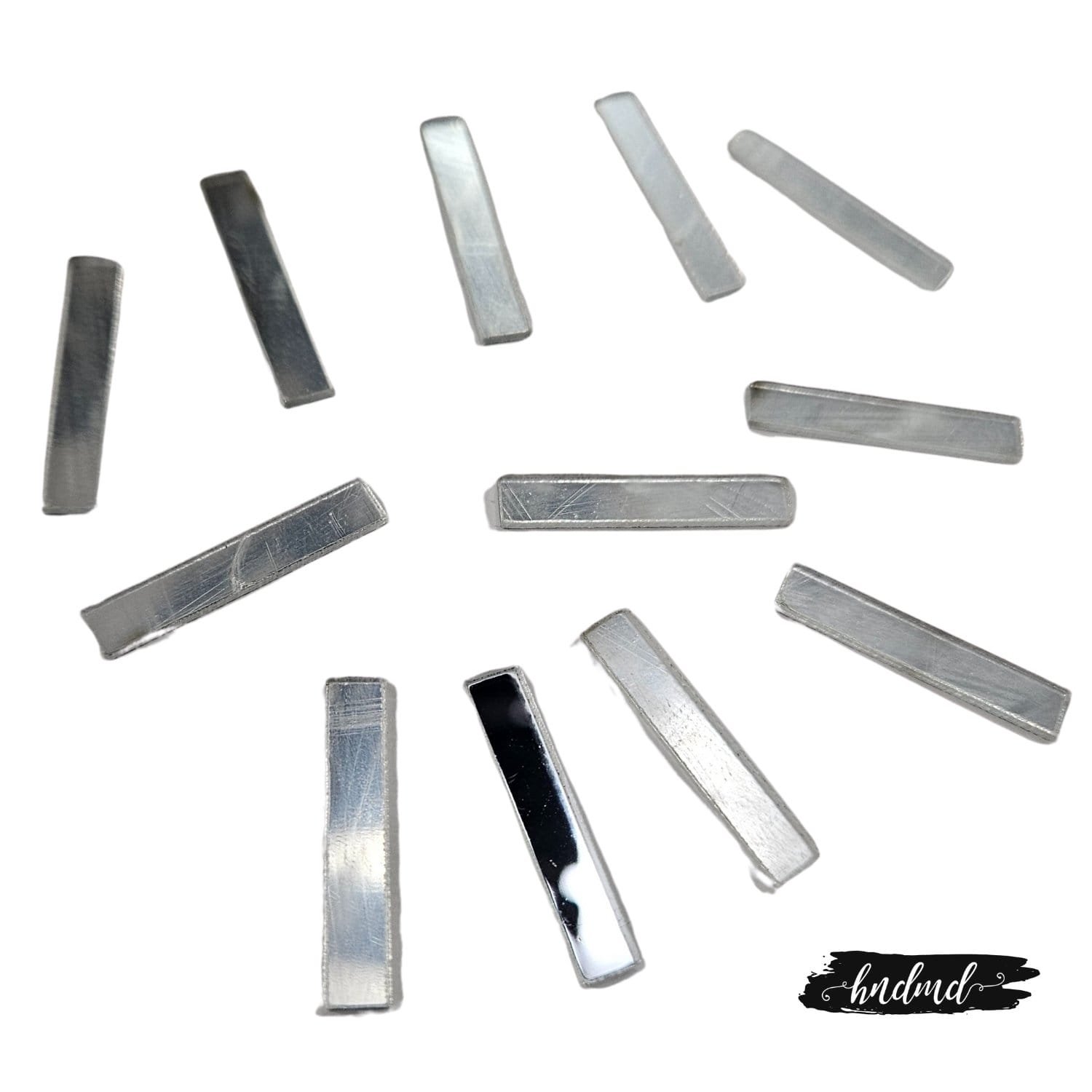 Acrylic Sticks / Marks For Clock - Silver (12 pcs) - 1 inch CraftAdda acrylic silver marks 1inch CTAC 19 1 Acrylic Sticks / Marks For Clock - Silver (12 pcs) - 1 inch - Image 2